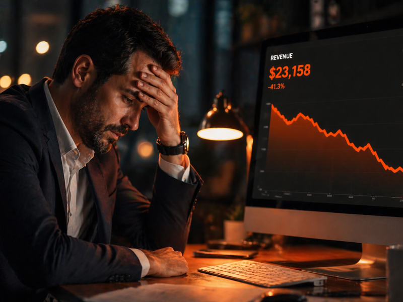 Frustración empresarial